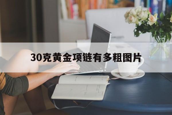 30克黄金项链有多粗图片(30克黄金项链有多粗图片及价格)